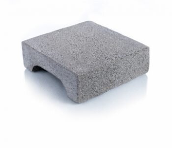 Bloque de cemento tapa para capa aisladora de 20 cm de espesor